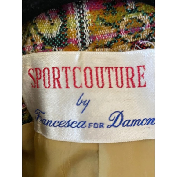 vintage 1970's Tapestry blazer. Xs/s - Picture 7 of 7